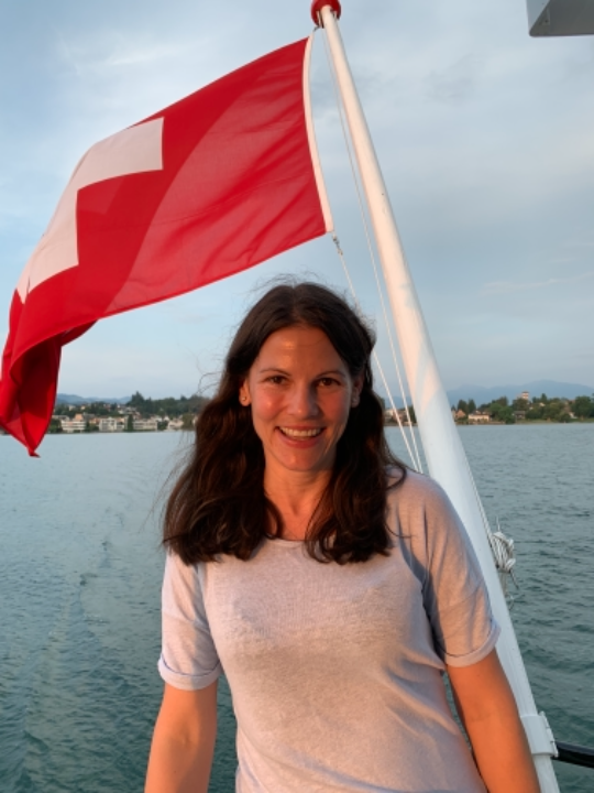 SVP Schweiz Nationalratskandidatin Nina Fehr Düsel