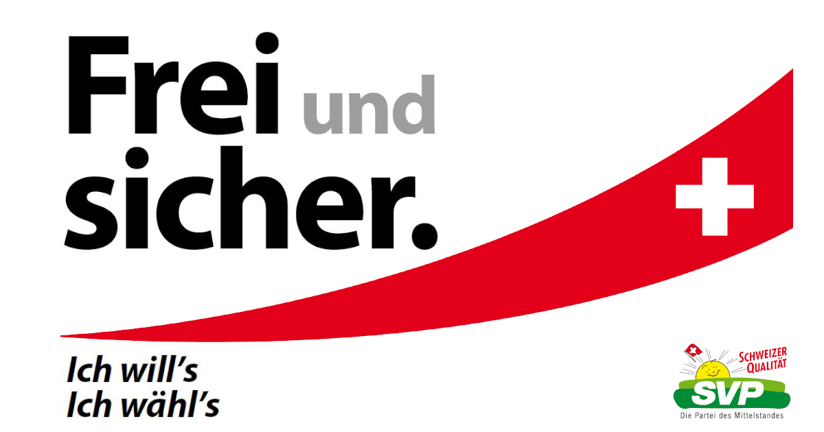 SVP Schweiz - Unser Parteiprogramm 2019-2023